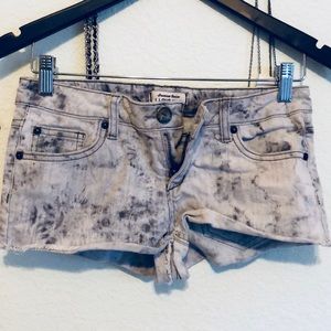 Acid Wash Shorts